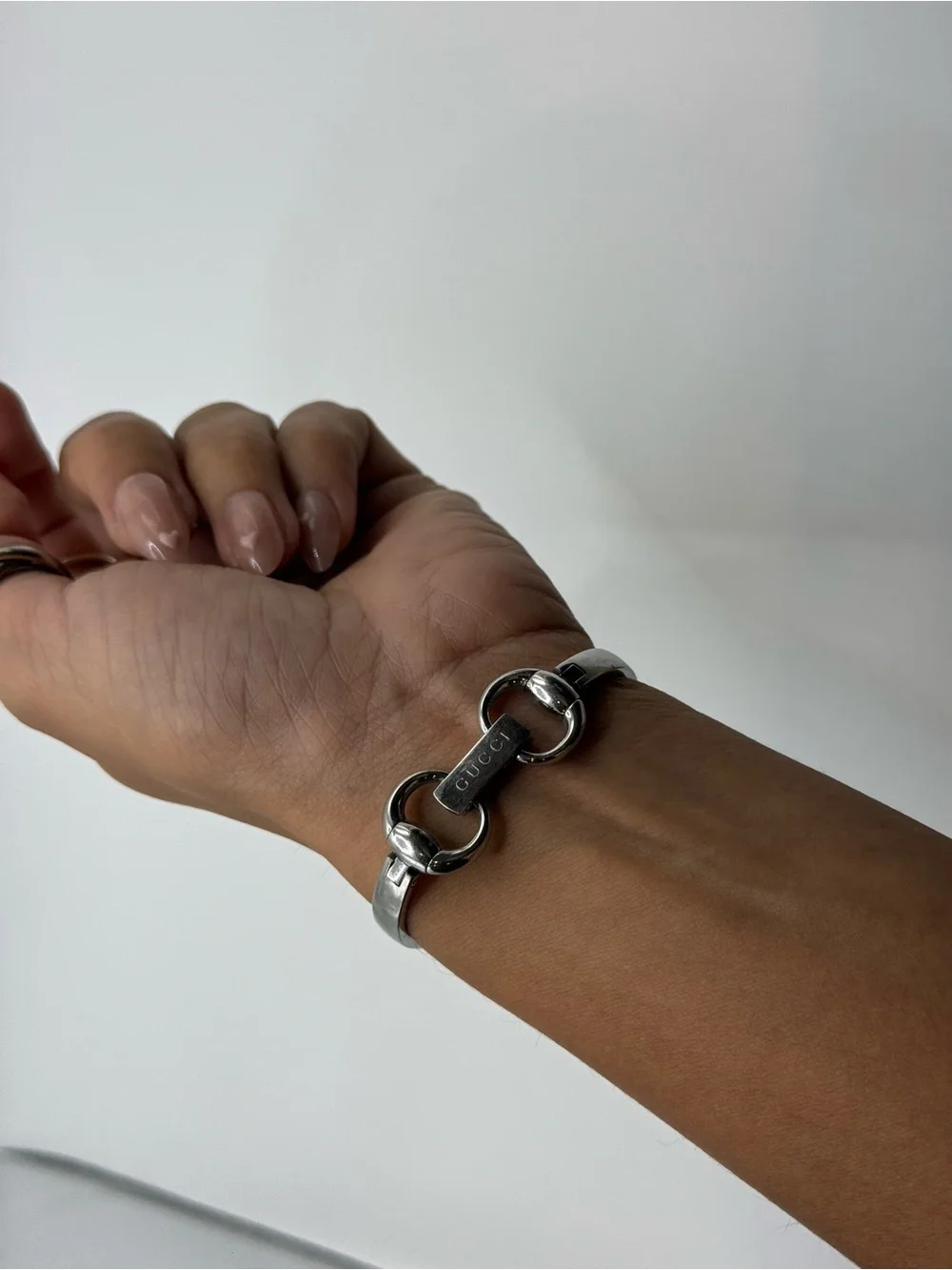 Gucci Silver Bangle Watch